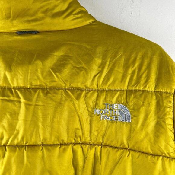 The North Face Men’s Micro Puffer Liner Jacket Mustard Size S - Picture 2 of 9
